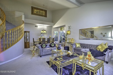 Discover luxurious living in this elegant 5-bedroom+den on  in Arizona - for sale on GolfHomes.com, golf home, golf lot