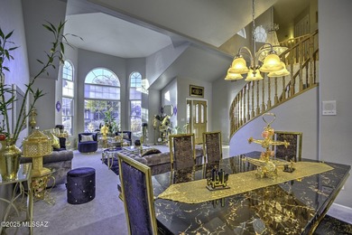 Discover luxurious living in this elegant 5-bedroom+den on  in Arizona - for sale on GolfHomes.com, golf home, golf lot