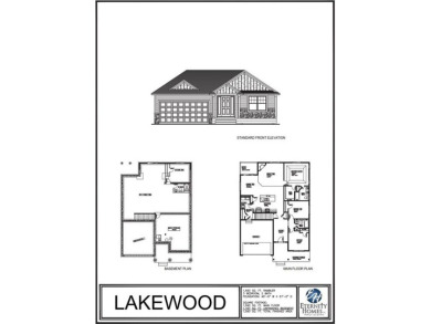 Lakewood Rambler Plan features main floor living w/ a spacious & on Inver Wood Golf Course in Minnesota - for sale on GolfHomes.com, golf home, golf lot