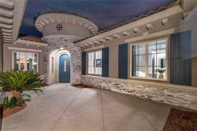 Architectural Elegance Meets Unrivaled Location in west on Red Rock Country Club in Nevada - for sale on GolfHomes.com, golf home, golf lot