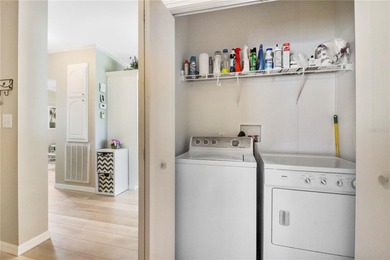 2005 Palm Harbor built home with an oversize one car garage and on Maple Leaf Golf and Country Club in Florida - for sale on GolfHomes.com, golf home, golf lot