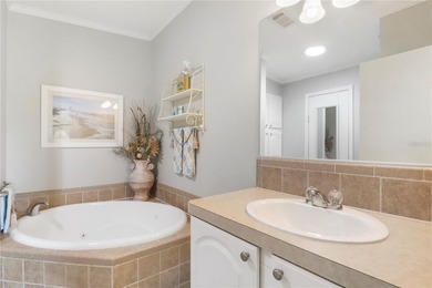 2005 Palm Harbor built home with an oversize one car garage and on Maple Leaf Golf and Country Club in Florida - for sale on GolfHomes.com, golf home, golf lot