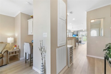 2005 Palm Harbor built home with an oversize one car garage and on Maple Leaf Golf and Country Club in Florida - for sale on GolfHomes.com, golf home, golf lot