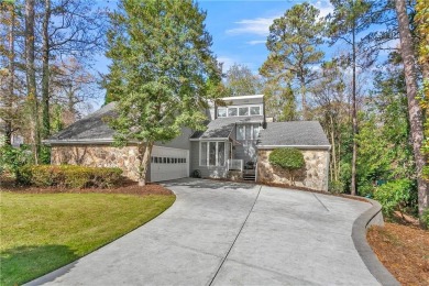 Welcome Home! You will love this unique 4 bedroom, 3.5 bath on Country Club of Roswell in Georgia - for sale on GolfHomes.com, golf home, golf lot