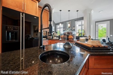 Nestled at end of a cul-de-sac this Spectacular-Built Home is on Prestwick Village Golf Club in Michigan - for sale on GolfHomes.com, golf home, golf lot