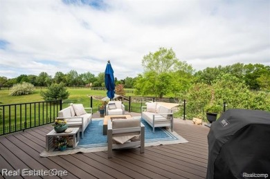 Nestled at end of a cul-de-sac this Spectacular-Built Home is on Prestwick Village Golf Club in Michigan - for sale on GolfHomes.com, golf home, golf lot