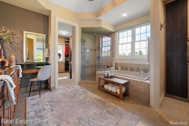 Nestled at end of a cul-de-sac this Spectacular-Built Home is on Prestwick Village Golf Club in Michigan - for sale on GolfHomes.com, golf home, golf lot