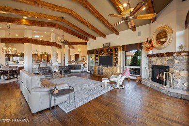 Discover an extraordinary 1.12-acre estate where luxury meets on Prescott Lakes Golf and Country Club in Arizona - for sale on GolfHomes.com, golf home, golf lot