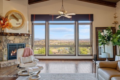 Discover an extraordinary 1.12-acre estate where luxury meets on Prescott Lakes Golf and Country Club in Arizona - for sale on GolfHomes.com, golf home, golf lot