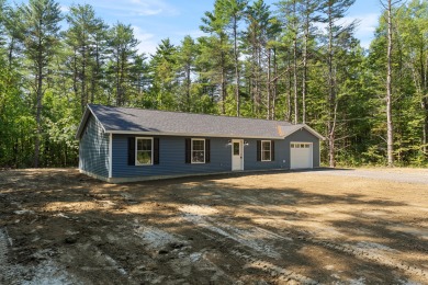 Brand new quality custom-built 3BR/1BA ranch with 1,176 sq. ft on Natanis Golf Course in Maine - for sale on GolfHomes.com, golf home, golf lot