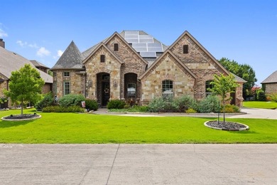 Gorgeous Custom One-Story Home in a gated Country Club Community on The Golf Club at Resort Eagle Mountain Lake in Texas - for sale on GolfHomes.com, golf home, golf lot