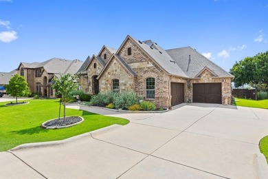 Gorgeous Custom One-Story Home in a gated Country Club Community on The Golf Club at Resort Eagle Mountain Lake in Texas - for sale on GolfHomes.com, golf home, golf lot