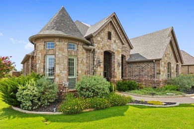 Gorgeous Custom One-Story Home in a gated Country Club Community on The Golf Club at Resort Eagle Mountain Lake in Texas - for sale on GolfHomes.com, golf home, golf lot
