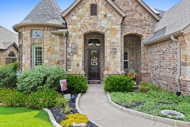 Gorgeous Custom One-Story Home in a gated Country Club Community on The Golf Club at Resort Eagle Mountain Lake in Texas - for sale on GolfHomes.com, golf home, golf lot