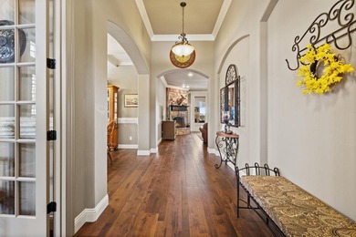 Gorgeous Custom One-Story Home in a gated Country Club Community on The Golf Club at Resort Eagle Mountain Lake in Texas - for sale on GolfHomes.com, golf home, golf lot