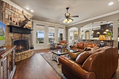 Gorgeous Custom One-Story Home in a gated Country Club Community on The Golf Club at Resort Eagle Mountain Lake in Texas - for sale on GolfHomes.com, golf home, golf lot