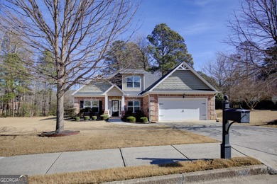 Perfect, step-less ranch home in popular Covington Place on Indian Creek Golf Club in Georgia - for sale on GolfHomes.com, golf home, golf lot