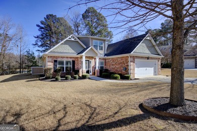 Perfect, step-less ranch home in popular Covington Place on Indian Creek Golf Club in Georgia - for sale on GolfHomes.com, golf home, golf lot