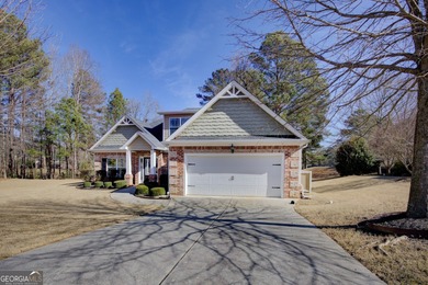 Perfect, step-less ranch home in popular Covington Place on Indian Creek Golf Club in Georgia - for sale on GolfHomes.com, golf home, golf lot