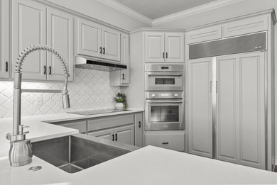 Designed for serenity and style, this zen-inspired retreat on Ram Rock Golf Course in Texas - for sale on GolfHomes.com, golf home, golf lot