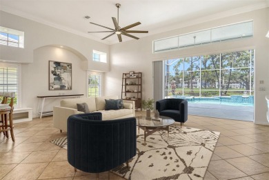 This beautiful MAINTENANCE FREE pool home sits right on the 2nd on Plantation Golf and Country Club in Florida - for sale on GolfHomes.com, golf home, golf lot
