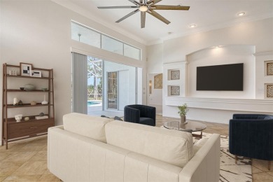 This beautiful MAINTENANCE FREE pool home sits right on the 2nd on Plantation Golf and Country Club in Florida - for sale on GolfHomes.com, golf home, golf lot