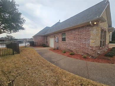 Water's Edge perfection with 132 ft of water frontage on a quiet on Harbor Lakes Golf Club in Texas - for sale on GolfHomes.com, golf home, golf lot
