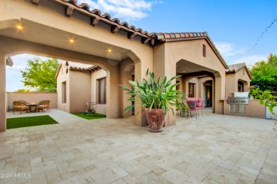 Welcome to this exceptional 4 bedroom, 4 bathroom villa in the on Superstition Mountain Club - Lost Gold in Arizona - for sale on GolfHomes.com, golf home, golf lot