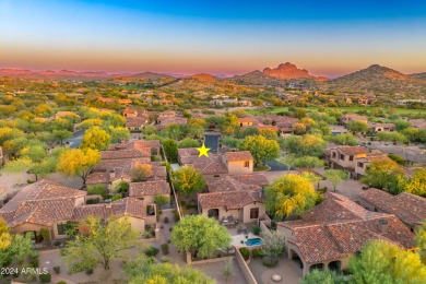 Welcome to this exceptional 4 bedroom, 4 bathroom villa in the on Superstition Mountain Club - Lost Gold in Arizona - for sale on GolfHomes.com, golf home, golf lot