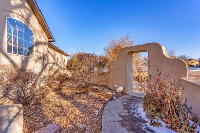 Enter this lovely home through the private courtyard to the on Desert Hawk At Pueblo West in Colorado - for sale on GolfHomes.com, golf home, golf lot