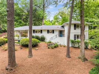 Nestled on a large + acre serene, corner lot in the highly on Bobby Jones Golf Club in Georgia - for sale on GolfHomes.com, golf home, golf lot