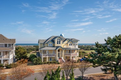 With sweeping 180-degree views of the Atlantic Ocean, this on The Currituck Golf Club in North Carolina - for sale on GolfHomes.com, golf home, golf lot