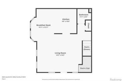 Totally remodeled in 2025 2 bedroom, 2.1 bath condo in Cascades on Stony Creek Metropark Golf Course in Michigan - for sale on GolfHomes.com, golf home, golf lot