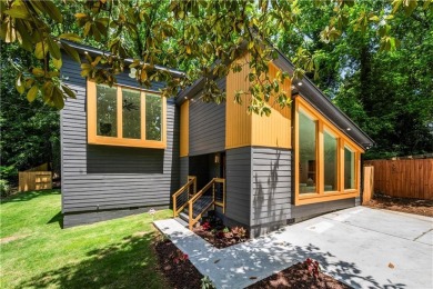 Stunning Mid-Century Modern Gem in Adams Park! Welcome to this on Alfred Tup Holmes Golf Course in Georgia - for sale on GolfHomes.com, golf home, golf lot