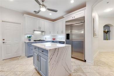 Luxury living in Castillo at Tiburon, this ground-floor end unit on Tiburon Golf Club in Florida - for sale on GolfHomes.com, golf home, golf lot