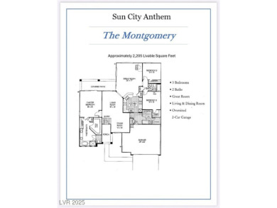 Stunning VIEWS in Sun City Anthem! Welcome to this 2,190 sqft on Revere Golf Club in Nevada - for sale on GolfHomes.com, golf home, golf lot