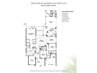 Your serene garden home awaits. Fabulous value for a single on Frenchmans Reserve in Florida - for sale on GolfHomes.com, golf home, golf lot