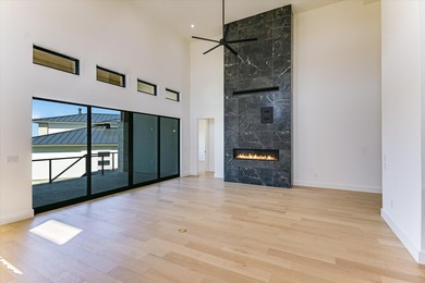 This newly constructed contemporary residence in Tuscan Village on Summit Rock Golf Course in Texas - for sale on GolfHomes.com, golf home, golf lot