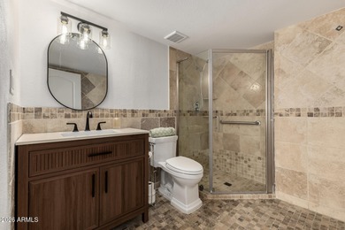 Enjoy low-maintenance living in this beautifully updated on Scottsdale Shadows in Arizona - for sale on GolfHomes.com, golf home, golf lot