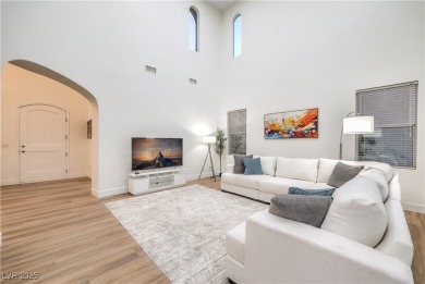Located within Red Rock Country Club, this exquisite 4-bedroom on Red Rock Country Club in Nevada - for sale on GolfHomes.com, golf home, golf lot