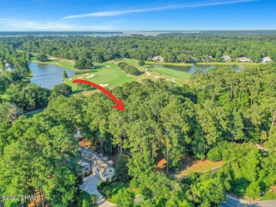 Enjoy beautiful fairway views from this homesite on the par 4 on Belfair Golf Club in South Carolina - for sale on GolfHomes.com, golf home, golf lot