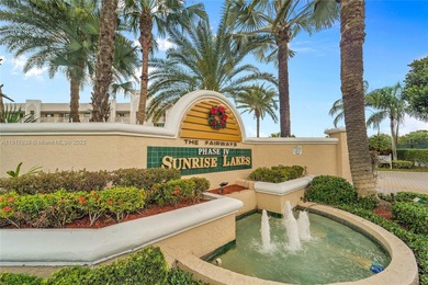 A TOP-RATED 55+ COMMUNITY! Beautifully maintained 2/2 condo in on Sunrise Lakes Phase IV Golf Course in Florida - for sale on GolfHomes.com, golf home, golf lot