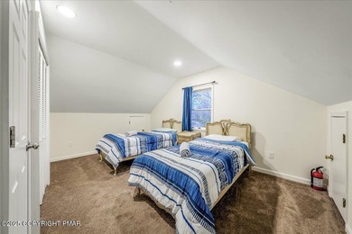 Do not miss this turnkey, fully furnished, and STR-ready in on Pocono Farms Country Club in Pennsylvania - for sale on GolfHomes.com, golf home, golf lot