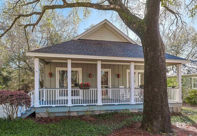 Quiet woods. Inviting porches. Thoughtful design. Set in the on Steelwood Country Club in Alabama - for sale on GolfHomes.com, golf home, golf lot