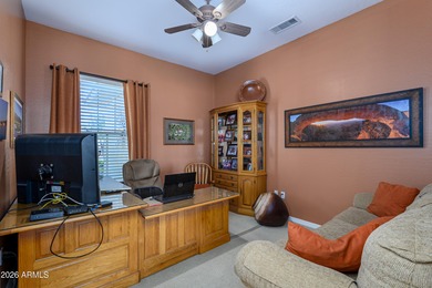 AS YOU ENTER THIS BEAUTIFUL ASHBURY THE SENSATIONAL VIEWS OF THE on Cimarron Golf Club in Arizona - for sale on GolfHomes.com, golf home, golf lot