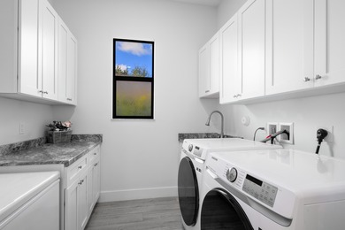 Elegant newer-construction pool home in gated Country Club on St. Lucie Trail Golf Club in Florida - for sale on GolfHomes.com, golf home, golf lot