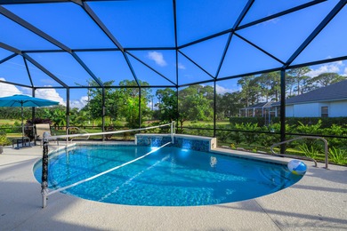Elegant newer-construction pool home in gated Country Club on St. Lucie Trail Golf Club in Florida - for sale on GolfHomes.com, golf home, golf lot