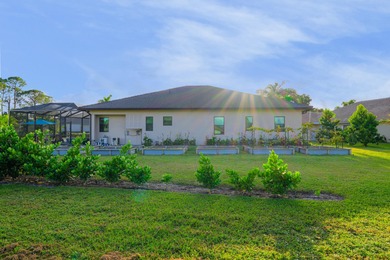 Elegant newer-construction pool home in gated Country Club on St. Lucie Trail Golf Club in Florida - for sale on GolfHomes.com, golf home, golf lot