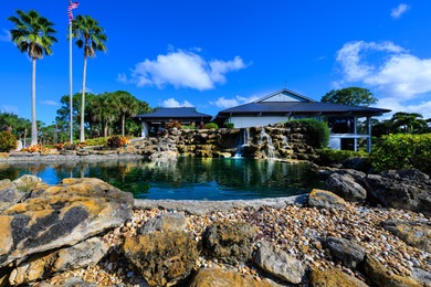 Elegant newer-construction pool home in gated Country Club on St. Lucie Trail Golf Club in Florida - for sale on GolfHomes.com, golf home, golf lot