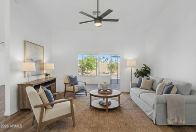 Set within the vibrant, gated community of Leisure World, this on Leisure World Country Club in Arizona - for sale on GolfHomes.com, golf home, golf lot